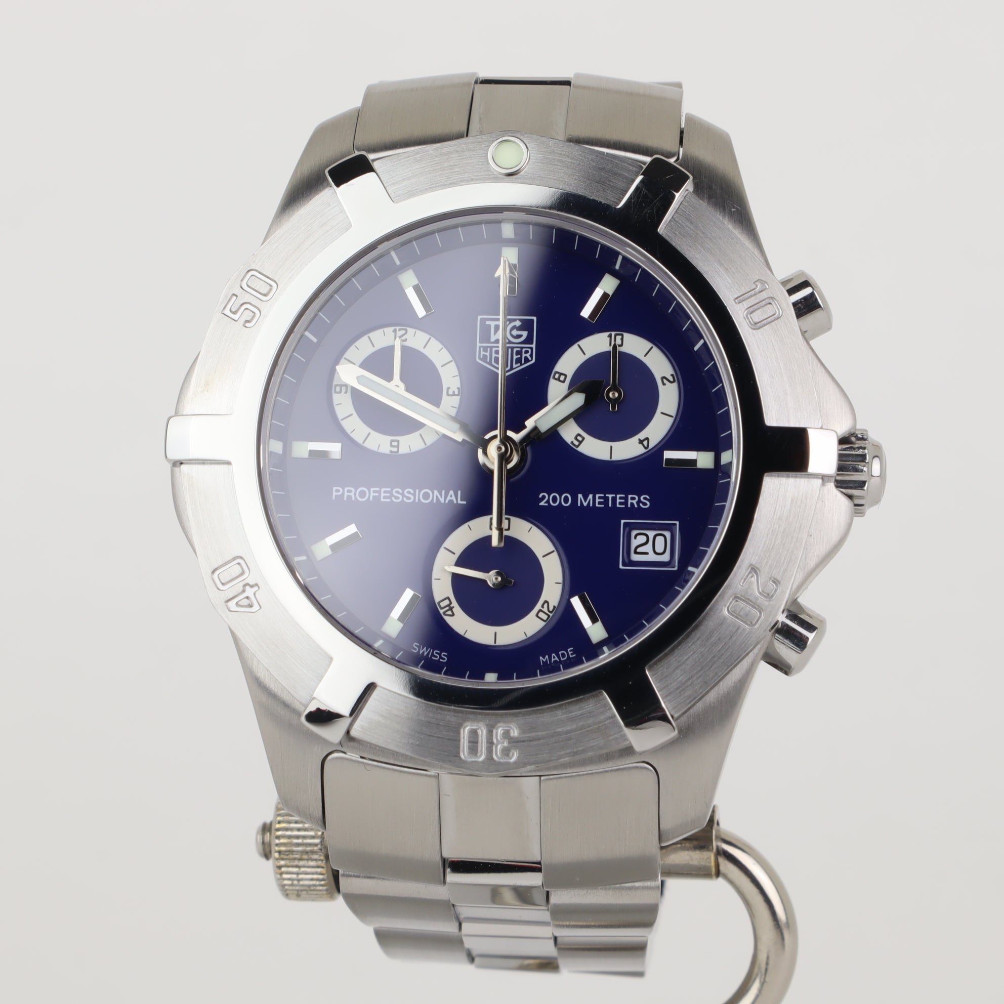 TAG Heuer 2000 Chronograph CN111G.BA0337   | Serviced | Box & Papers | 2004