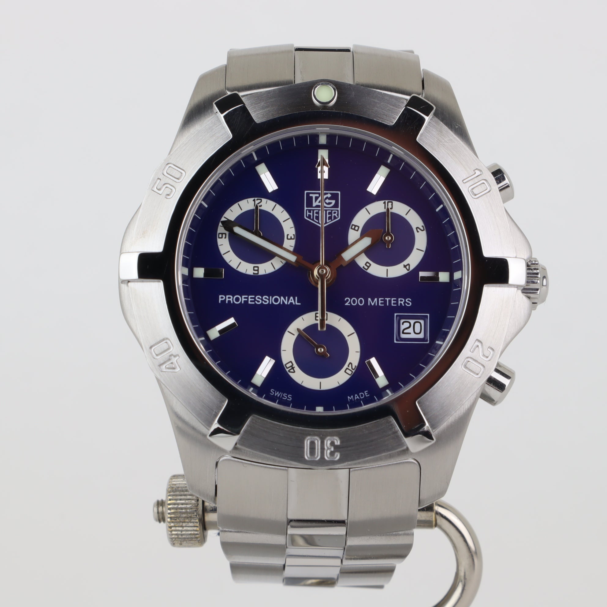 TAG Heuer 2000 Chronograph CN111G.BA0337   | Serviced | Box & Papers | 2004