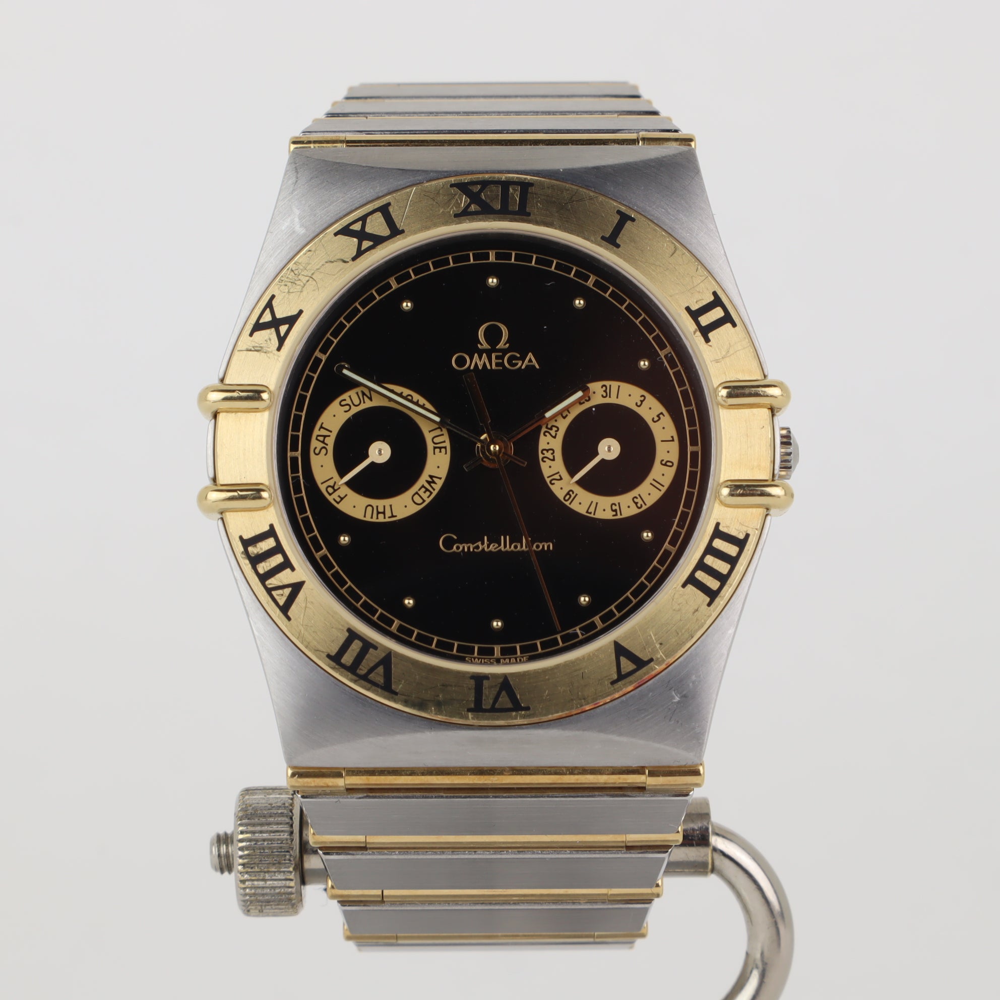 Omega Constellation 396.1070 'Manhattan' Day Date Full Bar 18K   | 1995