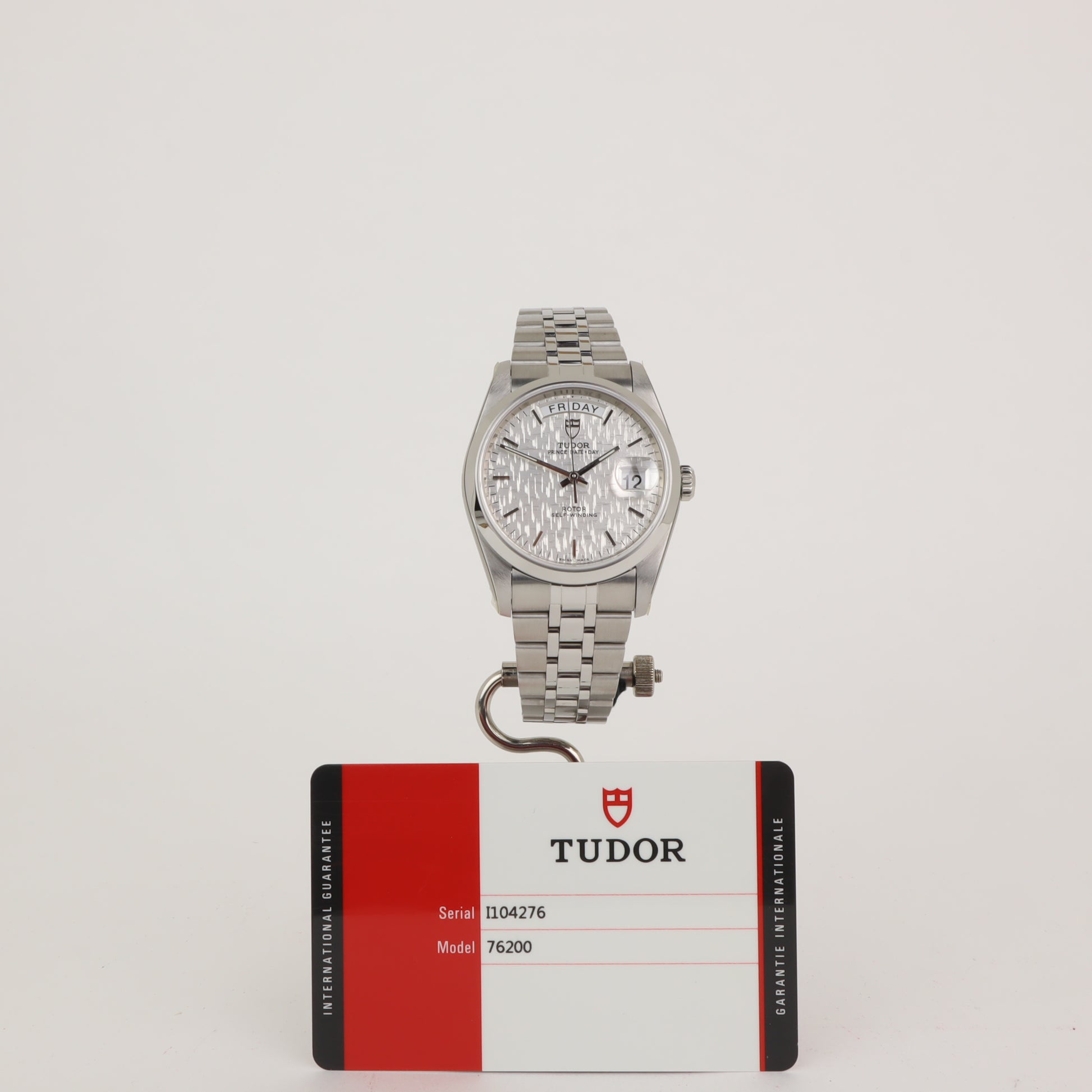 Tudor Prince Date + Day 76200 NEW Stickers   | Papers | 2017
