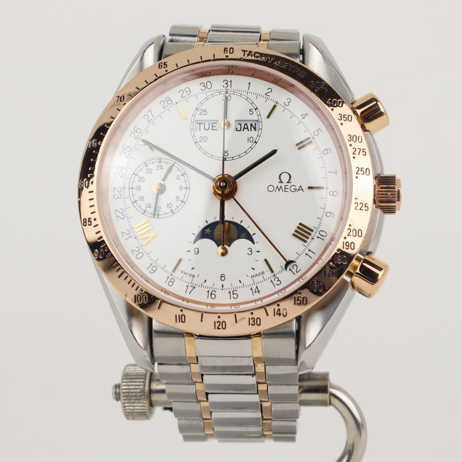 Omega Speedmaster Triple Date 3336.20 Moonphase 37362020 | Serviced | Box & Papers | 1993