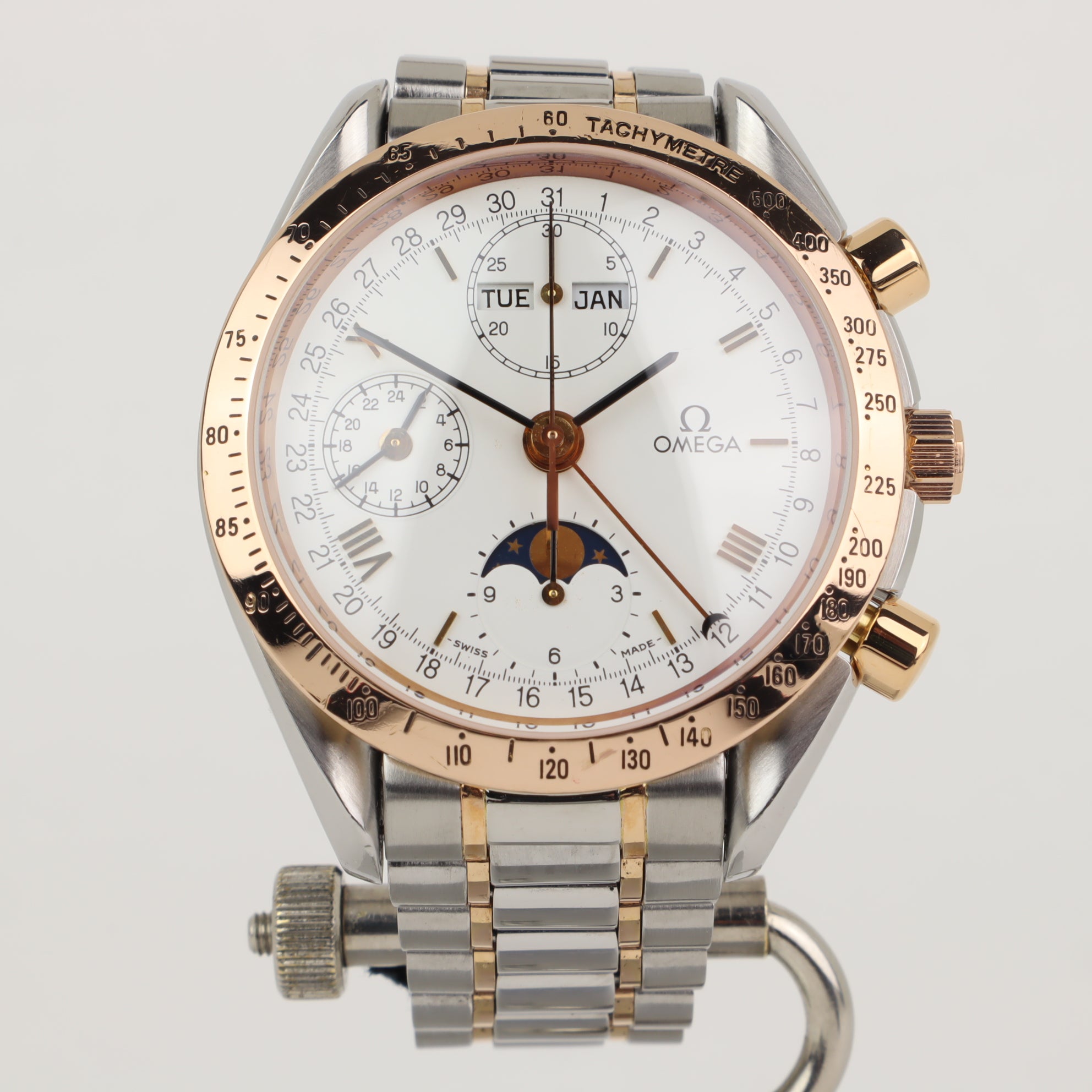Omega Speedmaster Triple Date 3336.20 Moonphase 37362020 | Serviced | Box & Papers | 1993