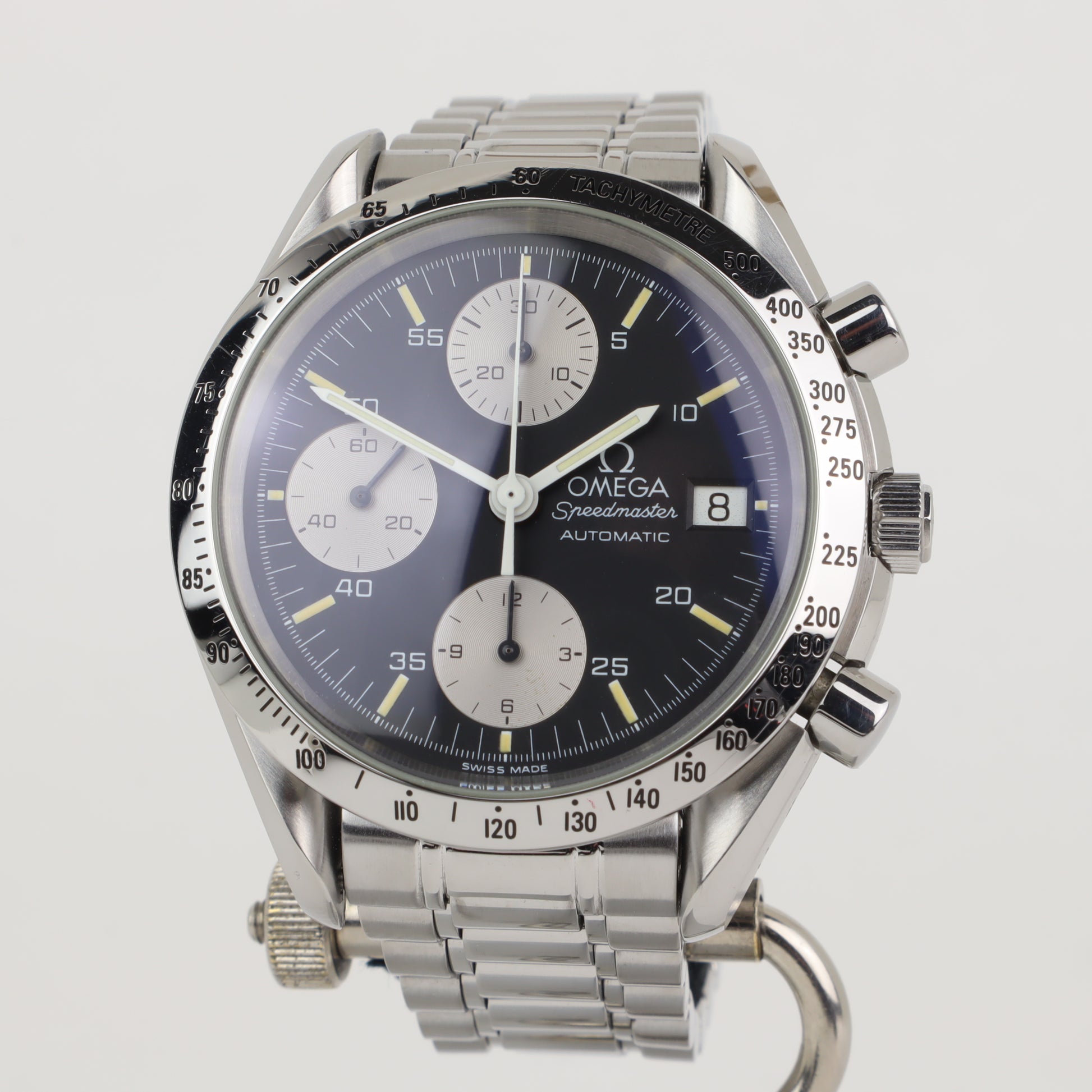 Omega Speedmaster Date 3511.50 'Reverse Panda'   | Box & Papers | 1993
