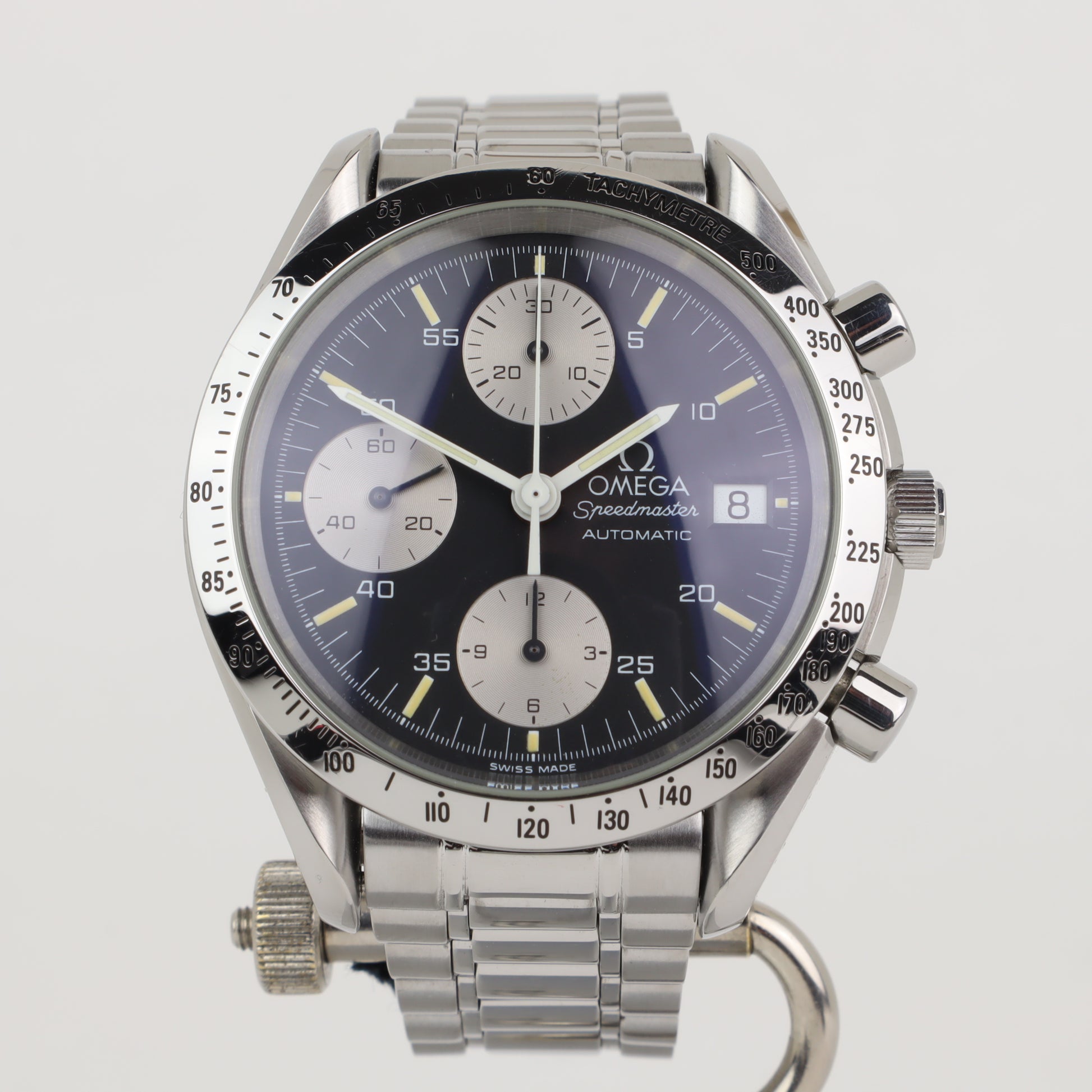 Omega Speedmaster Date 3511.50 'Reverse Panda'   | Box & Papers | 1993