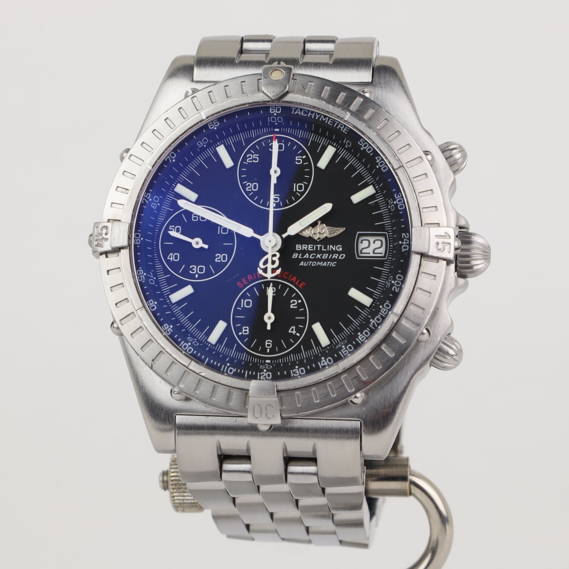 Breitling Chronomat A13350 Blackbird   | Box & Papers | 2001