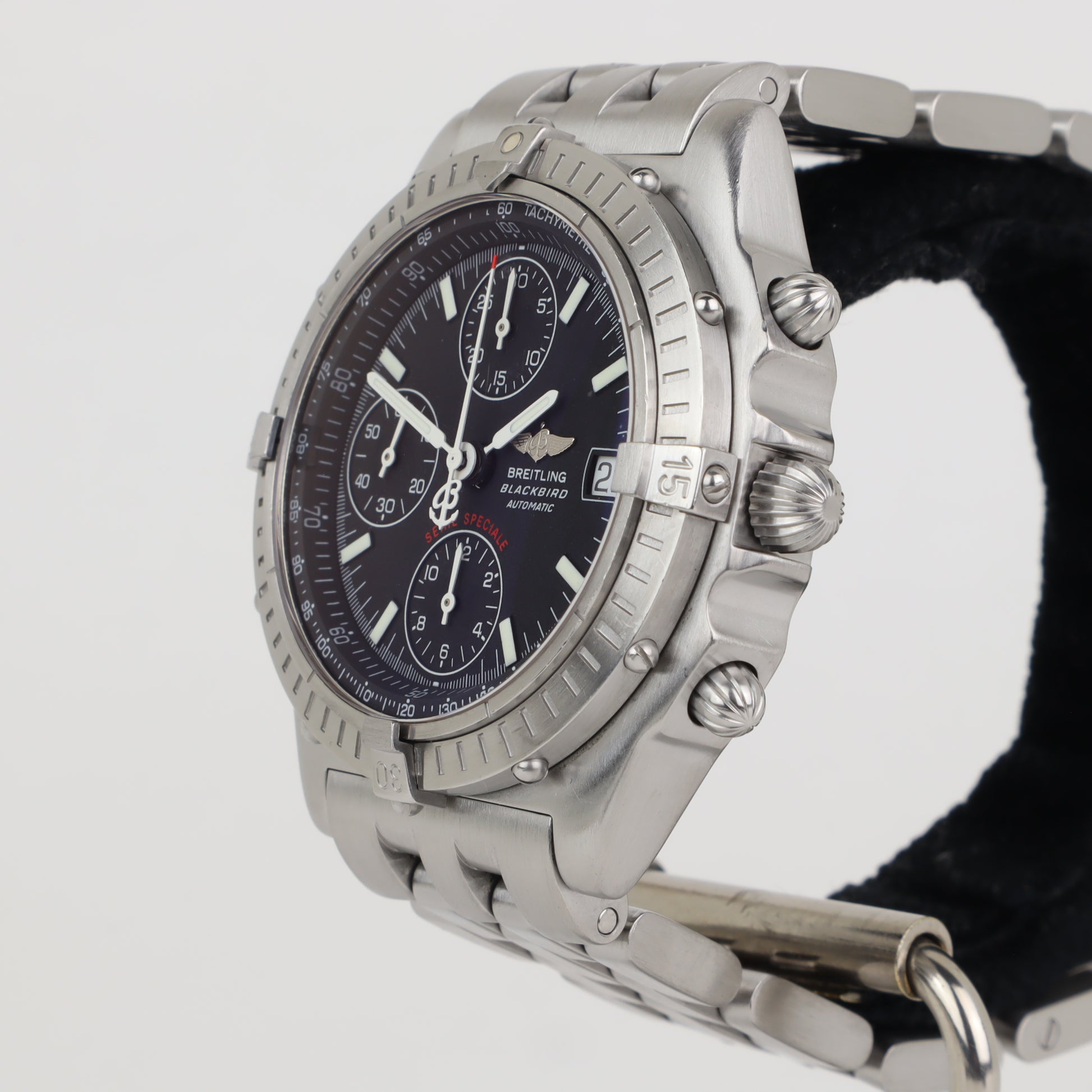 Breitling Chronomat A13350 Blackbird   | Box & Papers | 2001