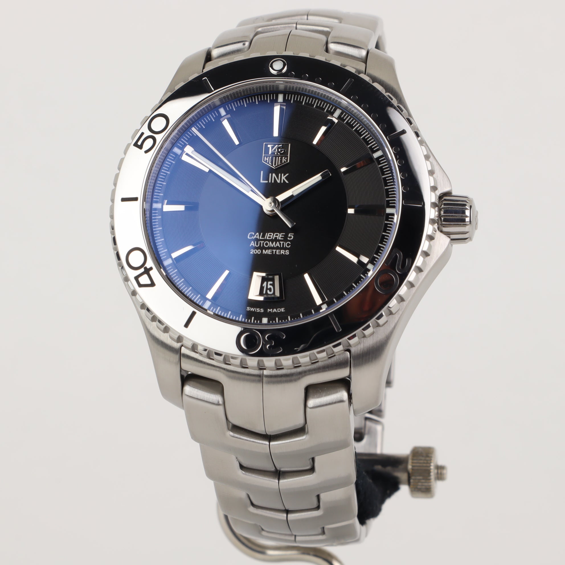 TAG Heuer Link Calibre 5 WJ201A.BA0591 NEW | Box & Papers | 2013 – B&O ...