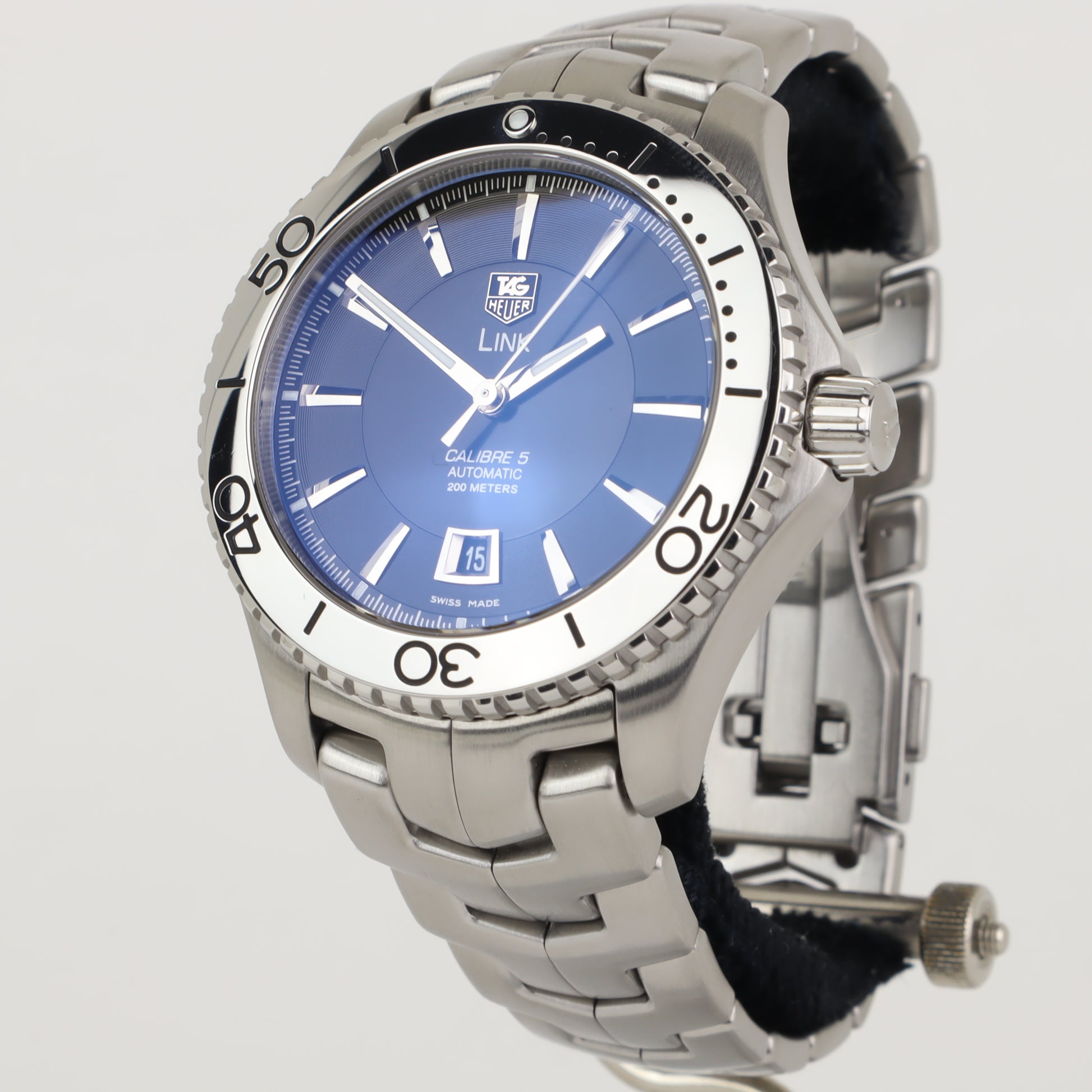 TAG Heuer Link Calibre 5 WJ201A.BA0591 NEW   | Box & Papers | 2013