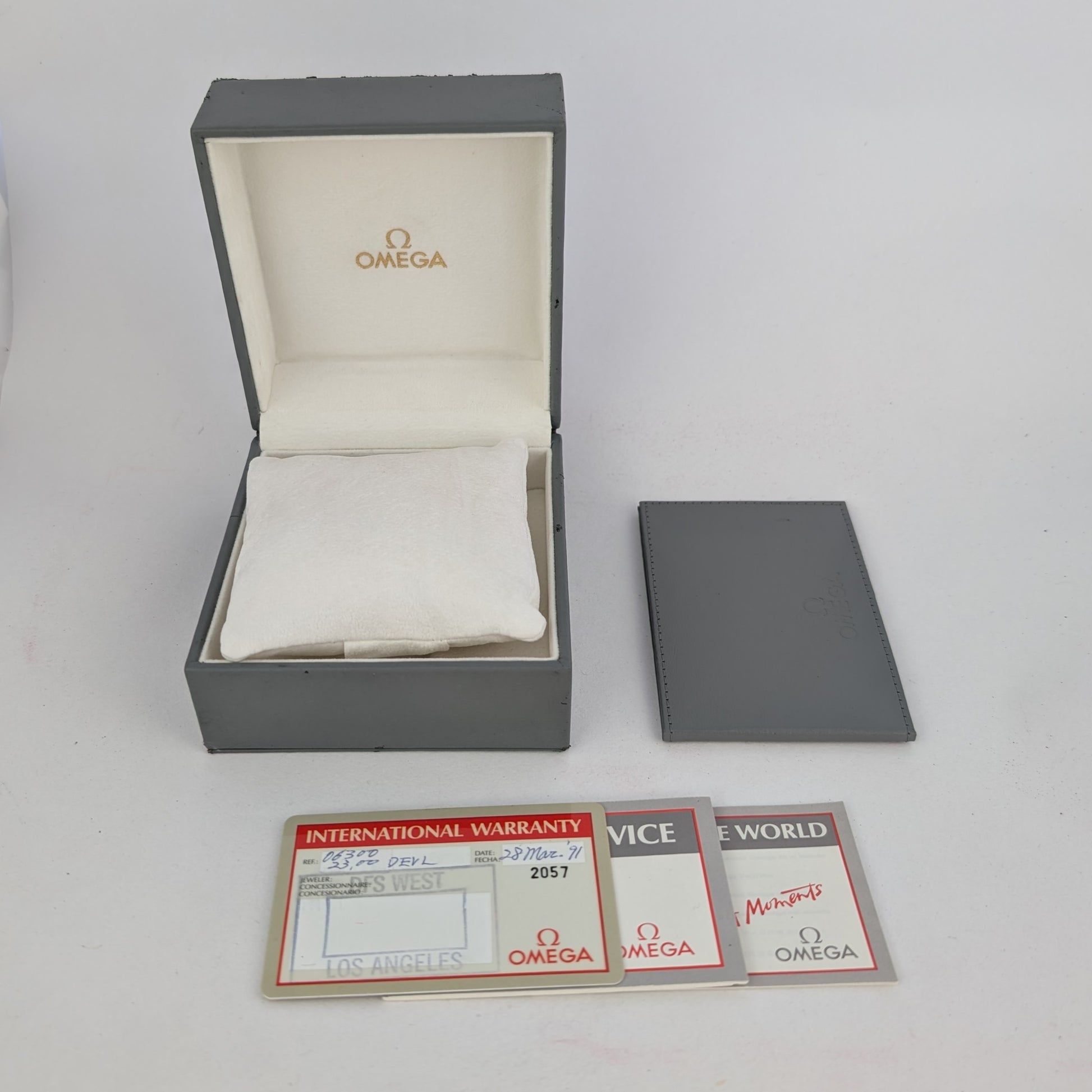Omega De Ville 6300.23 'Ile de France' 395.0875 NOS  | Box & Papers | 1991