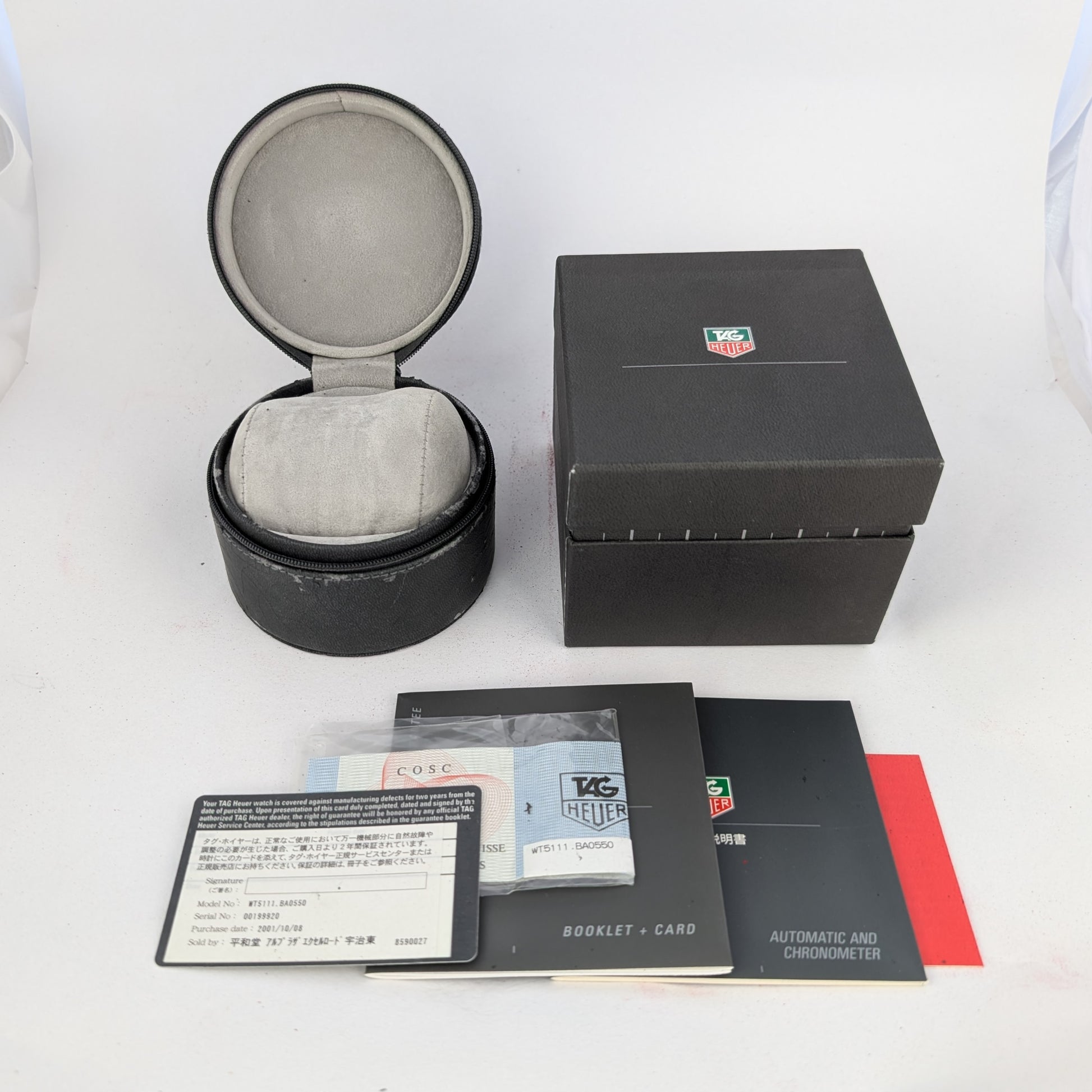 TAG Heuer Link Automatic Chronometer WT5111    | Box & Papers | 2001