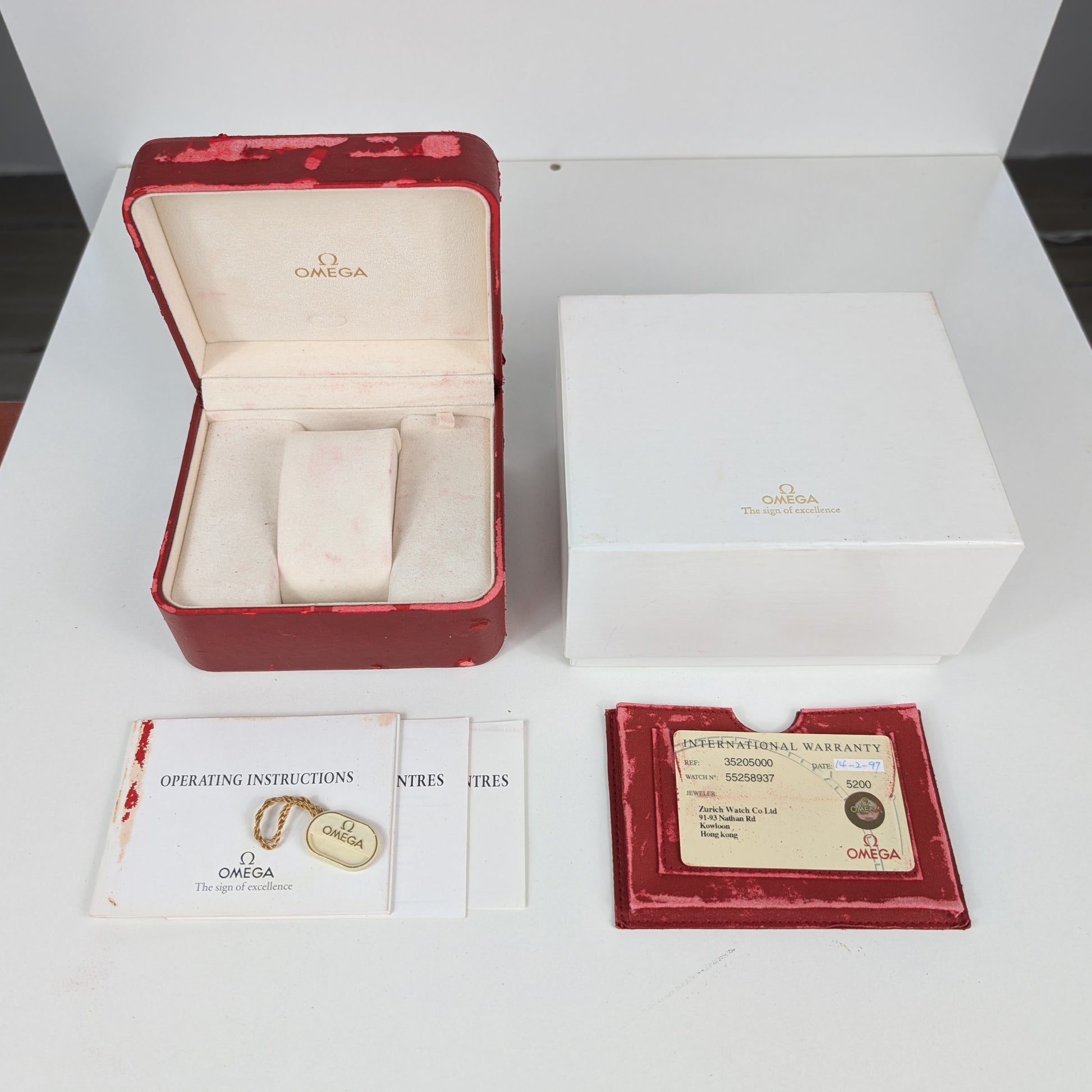 Omega Speedmaster Day Date 3520.50 Mark 40 NOS  | Box & Papers | 1997