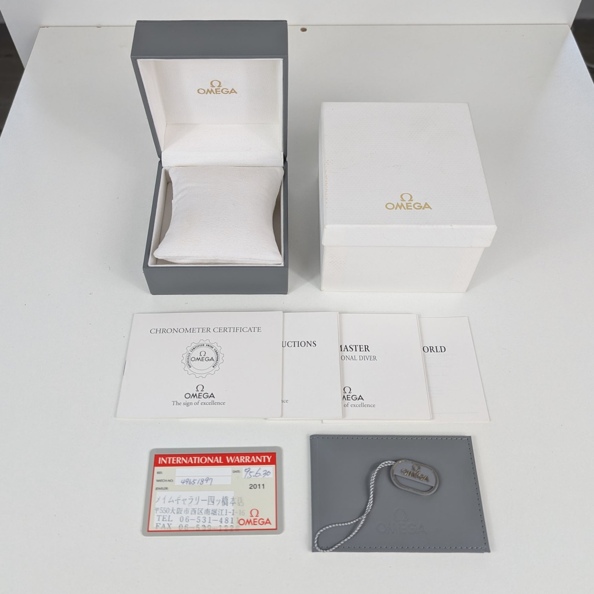 Omega Seamaster 300M 2552.20    | Box & Papers | 1995