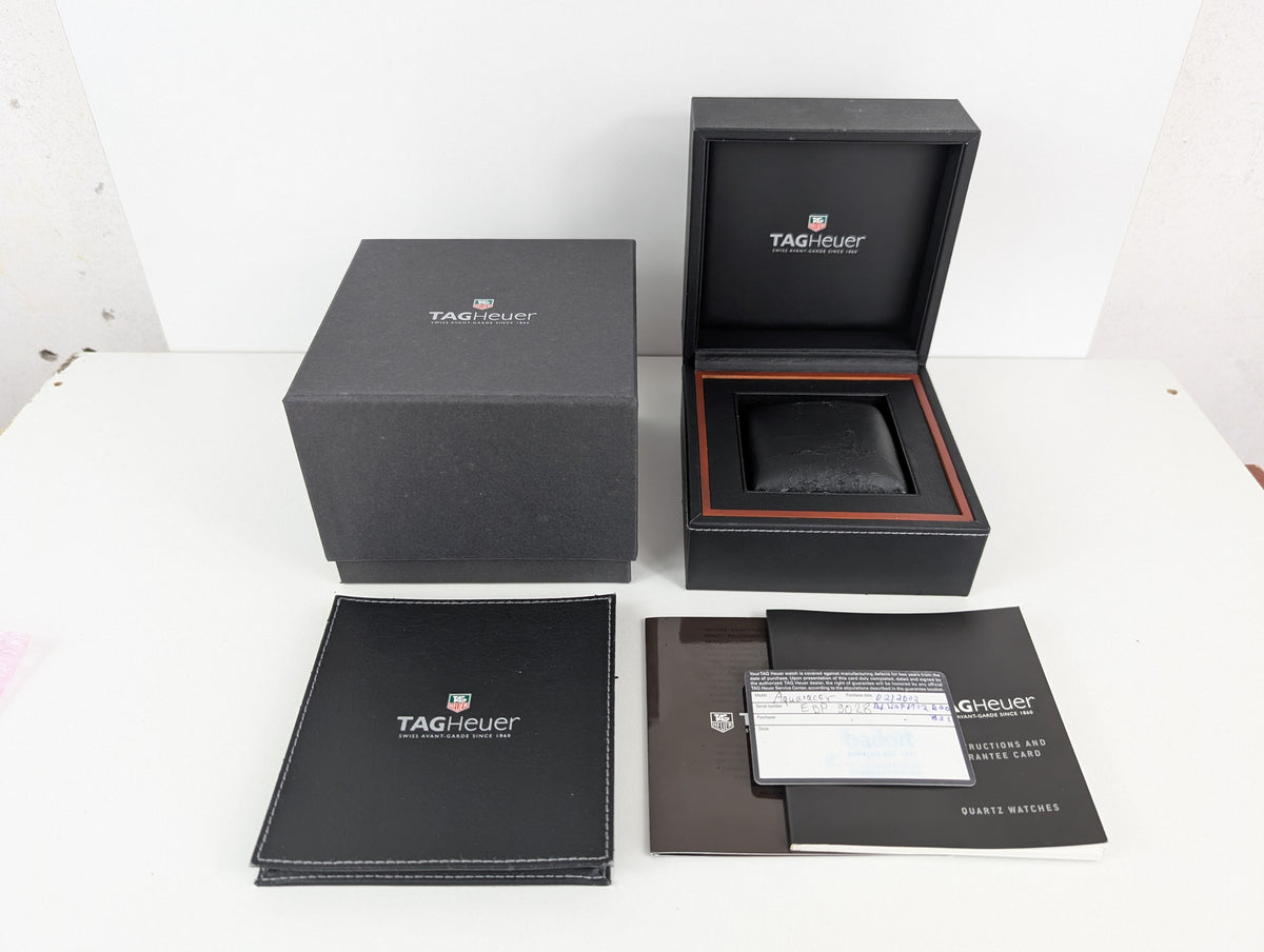 TAG Heuer Aquaracer WAP1112.BA0831    | Box & Papers | 2012