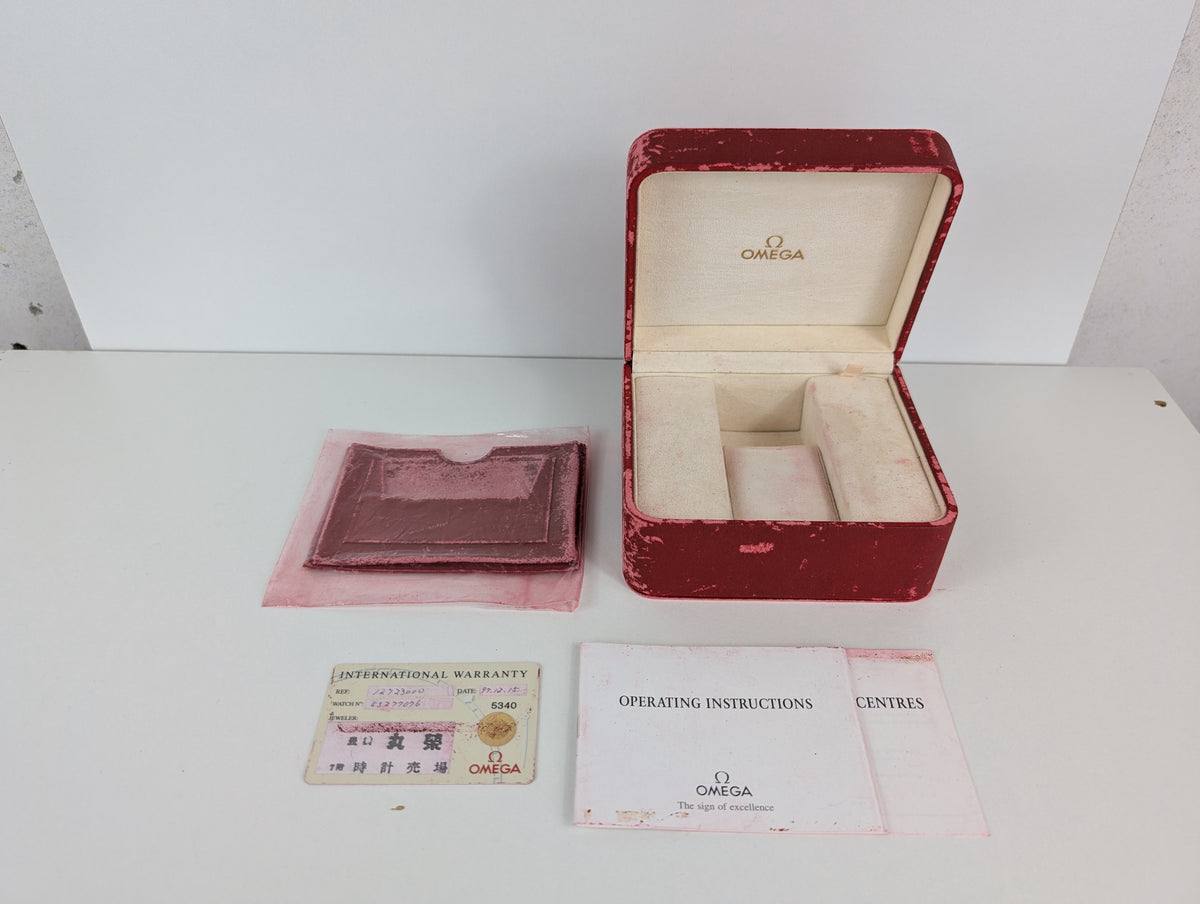 Omega Constellation 1272.30 'Manhattan' Ladies Full Bar 18K   | Box & Papers | 1997