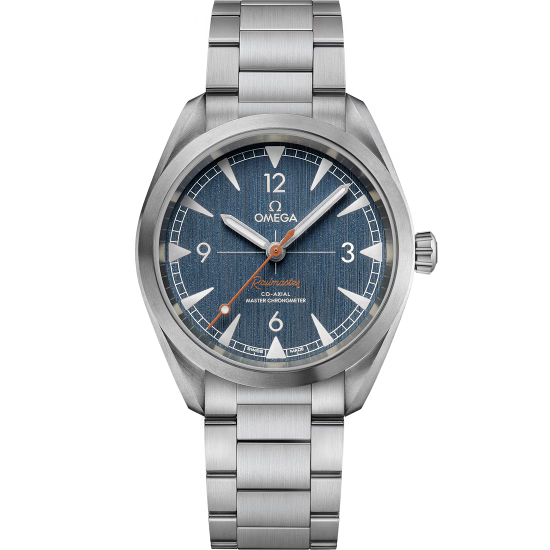 Omega Seamaster Railmaster 220.10.40.20.03.001 Co-axial Master Chronometer NEW STICKERS  | Box & Papers | 2026
