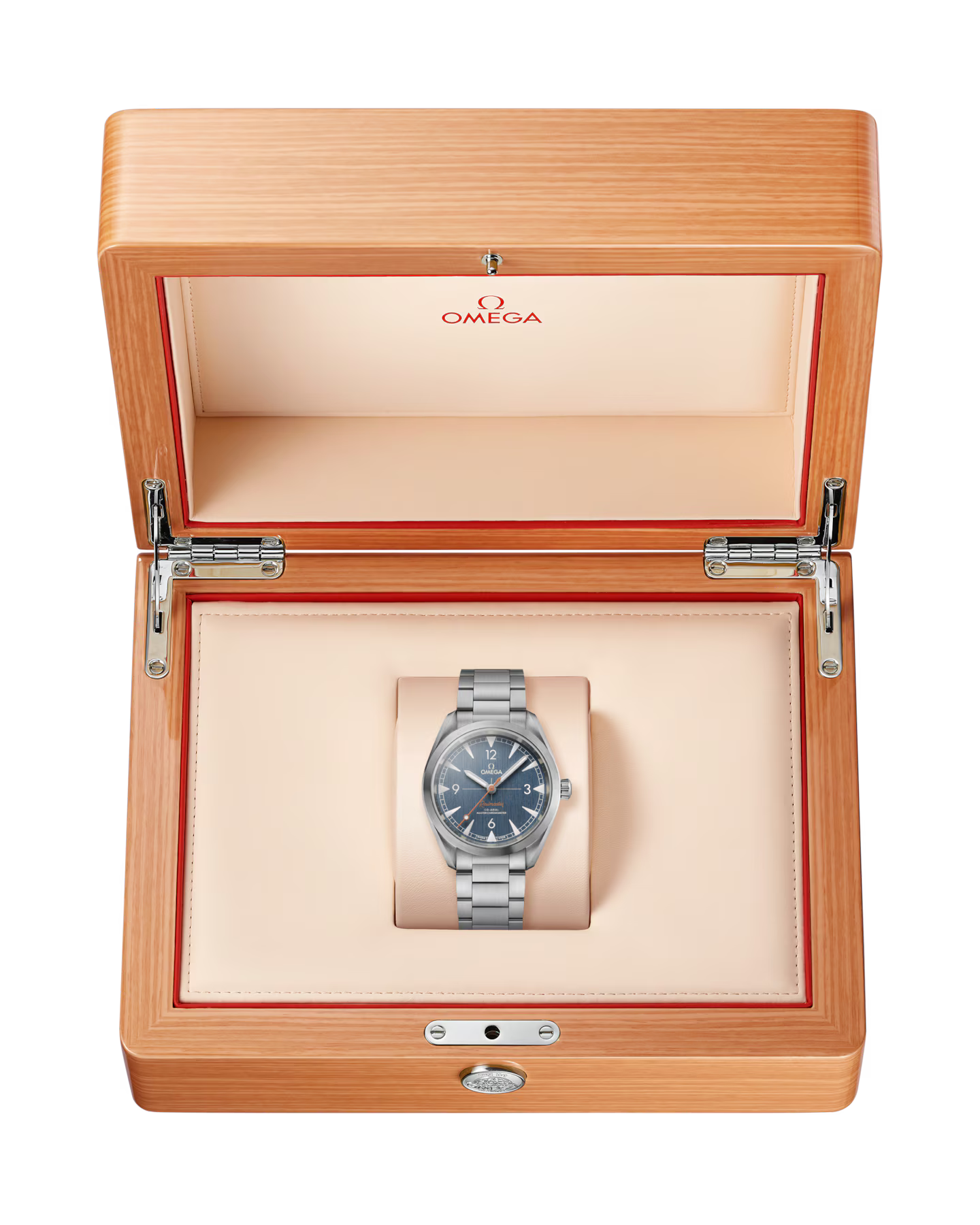 Omega Seamaster Railmaster 220.10.40.20.03.001 Co-axial Master Chronometer NEW STICKERS  | Box & Papers | 2026